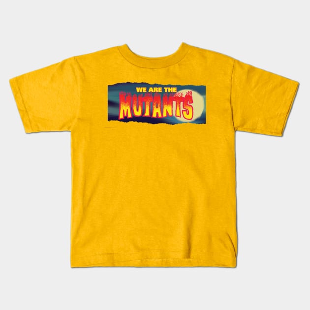 Radiation Burns Kids T-Shirt by WeAreTheMutants